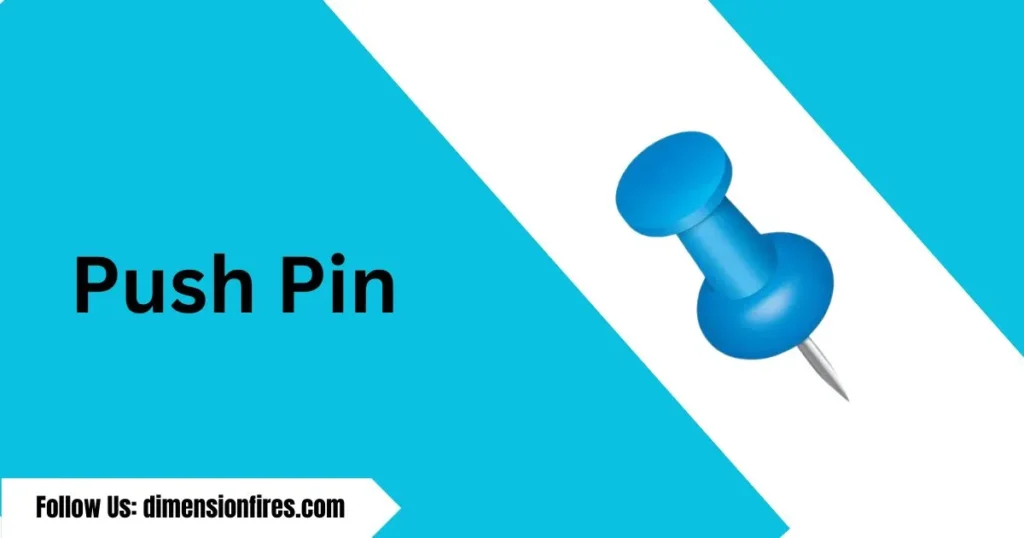 push pin