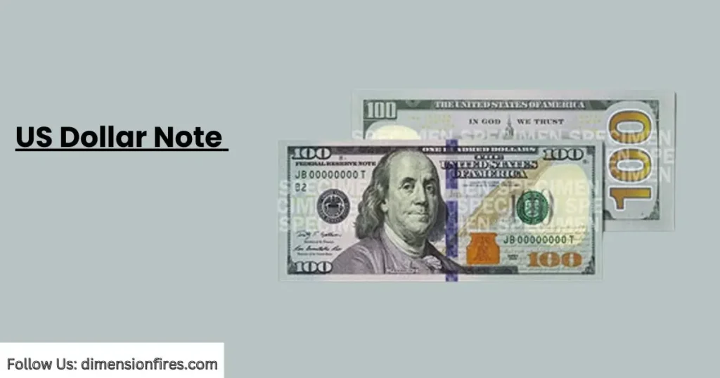 us dollar note