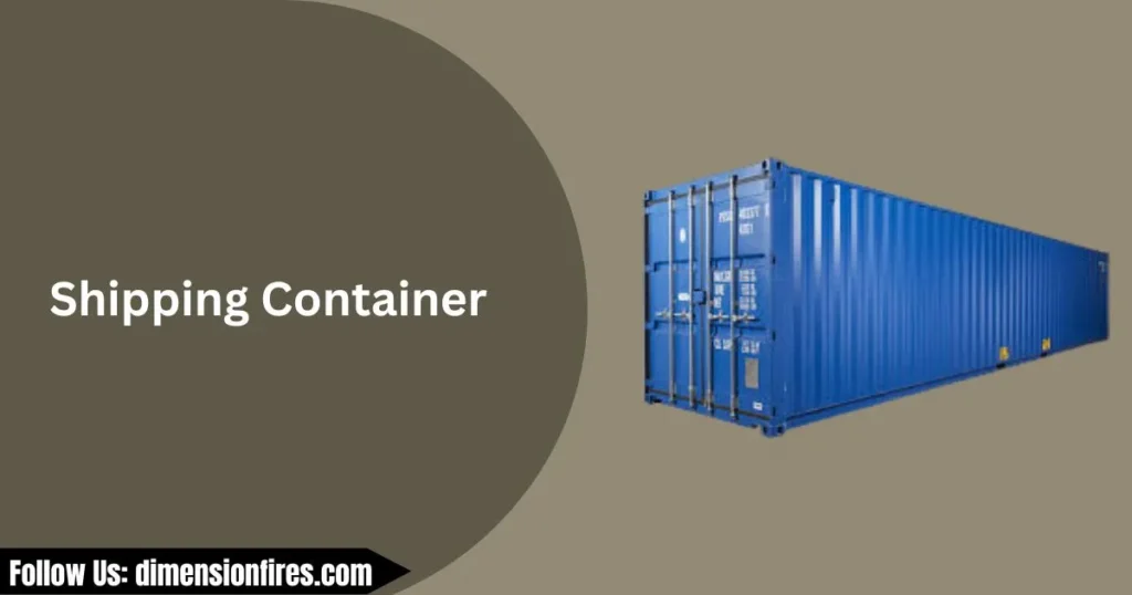 shipping container