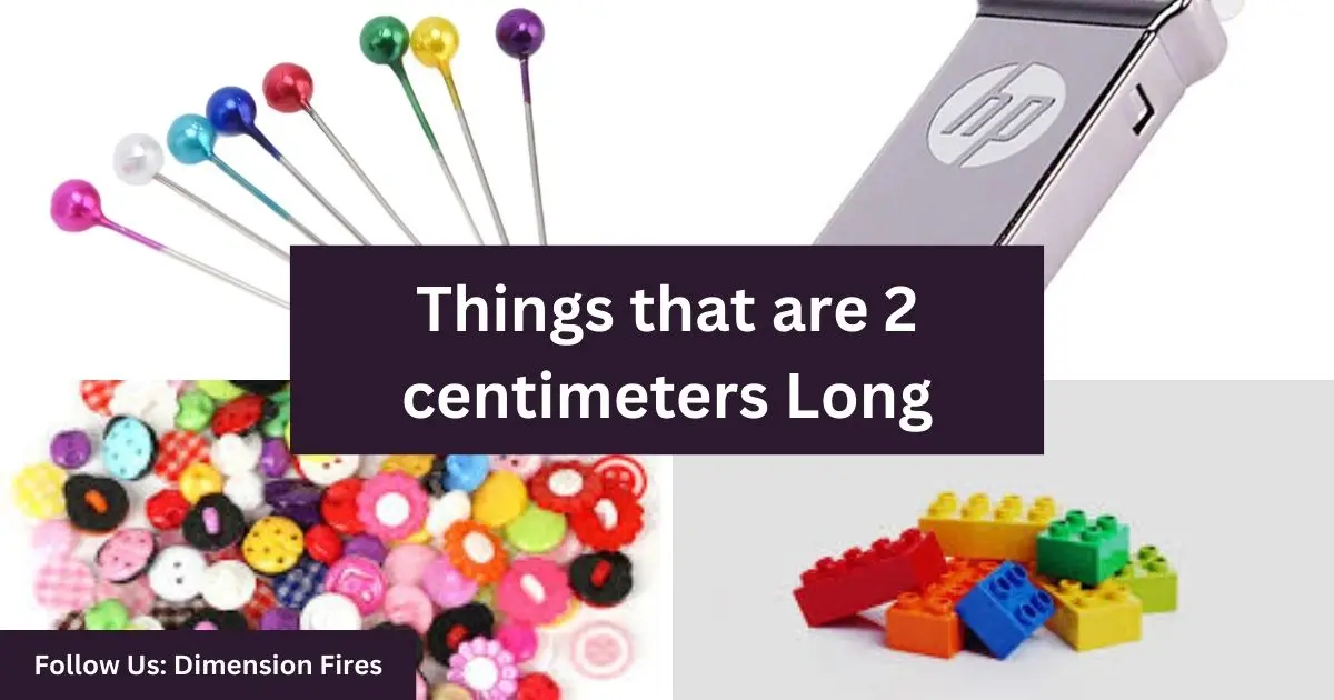 things equal to 2 centimeters long