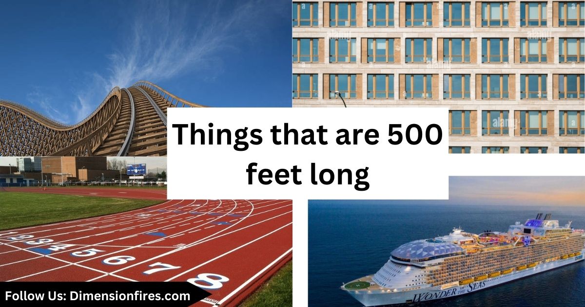 how are long 500 feet long